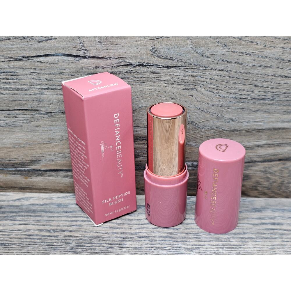 Defiance Beauty Silk Peptide Blush Color Afterglow 8.5g